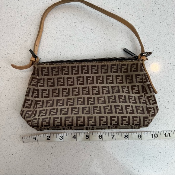 Authentic Fendi Zucca Pochette - Picture 13 of 16